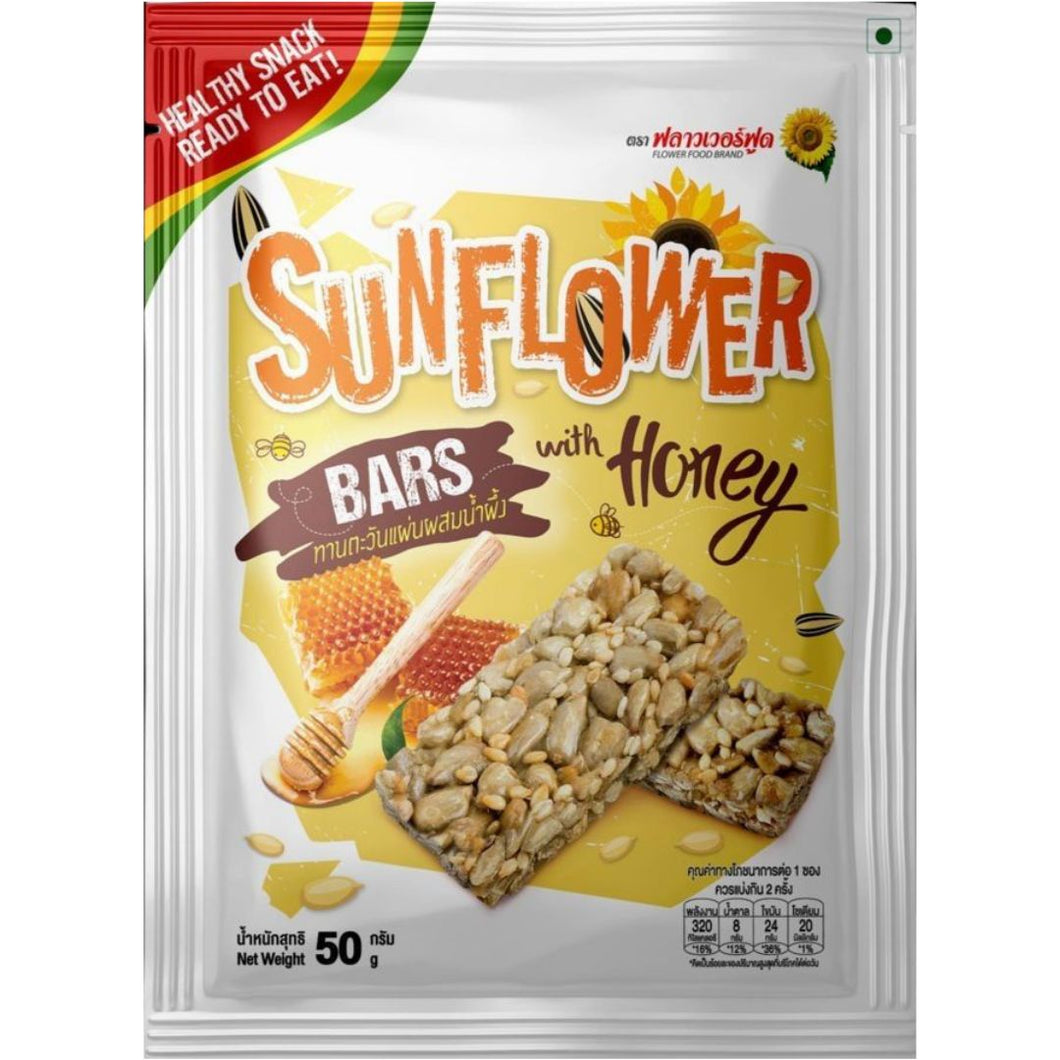 Sunflower Bars with Honey